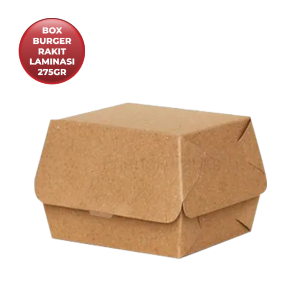 BOX BURGER RAKIT LAMINASI KRAFT 275